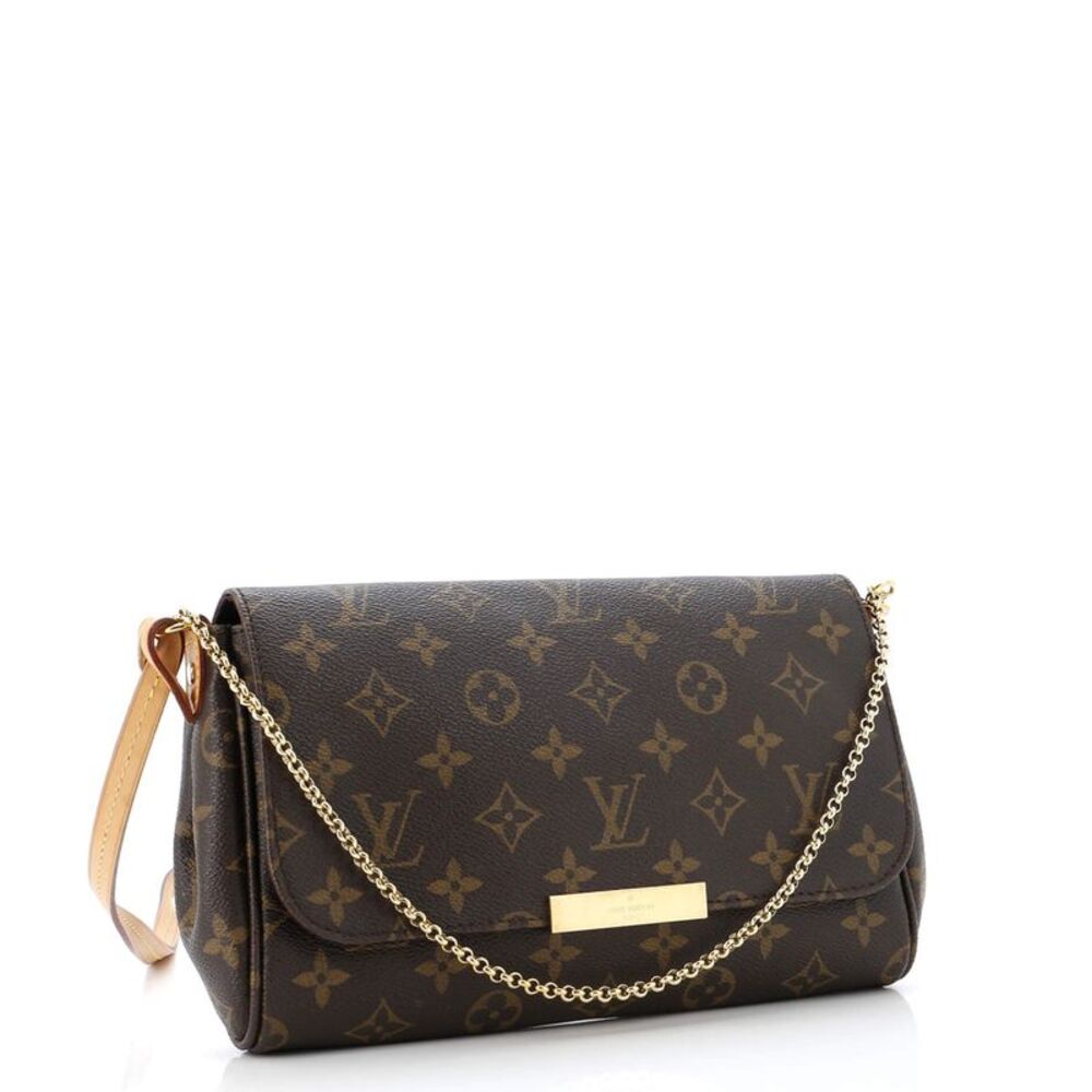 Louis Vuitton Favorite Handbag Monogram Canvas MM Brown - Picture 2 of 10